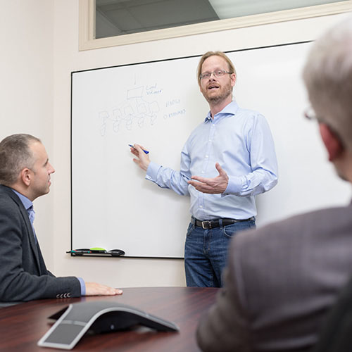 Boardroom meeting